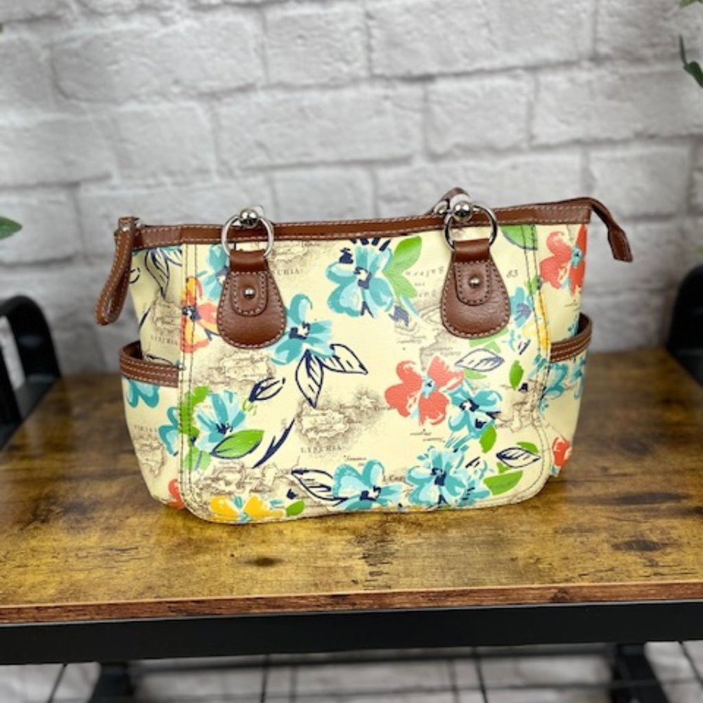 Relic By Fossil Printed Handbag - image 5